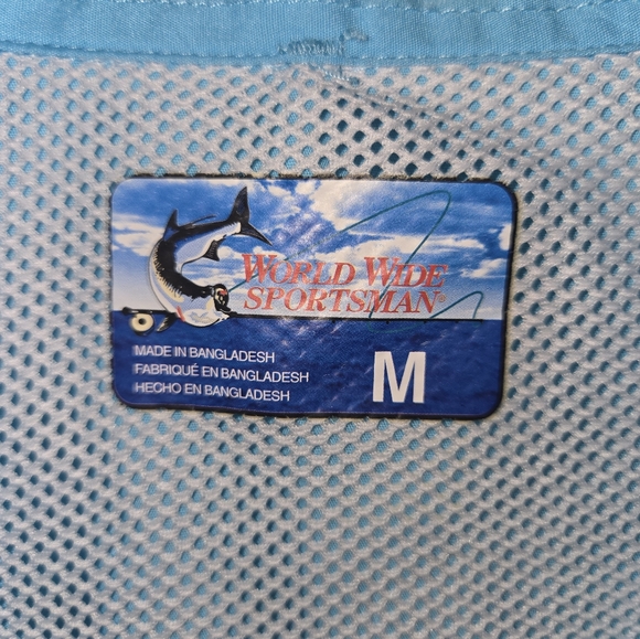 World Wide Sportsman Men's M Vented Fishing Shirt - Picture 7 of 14